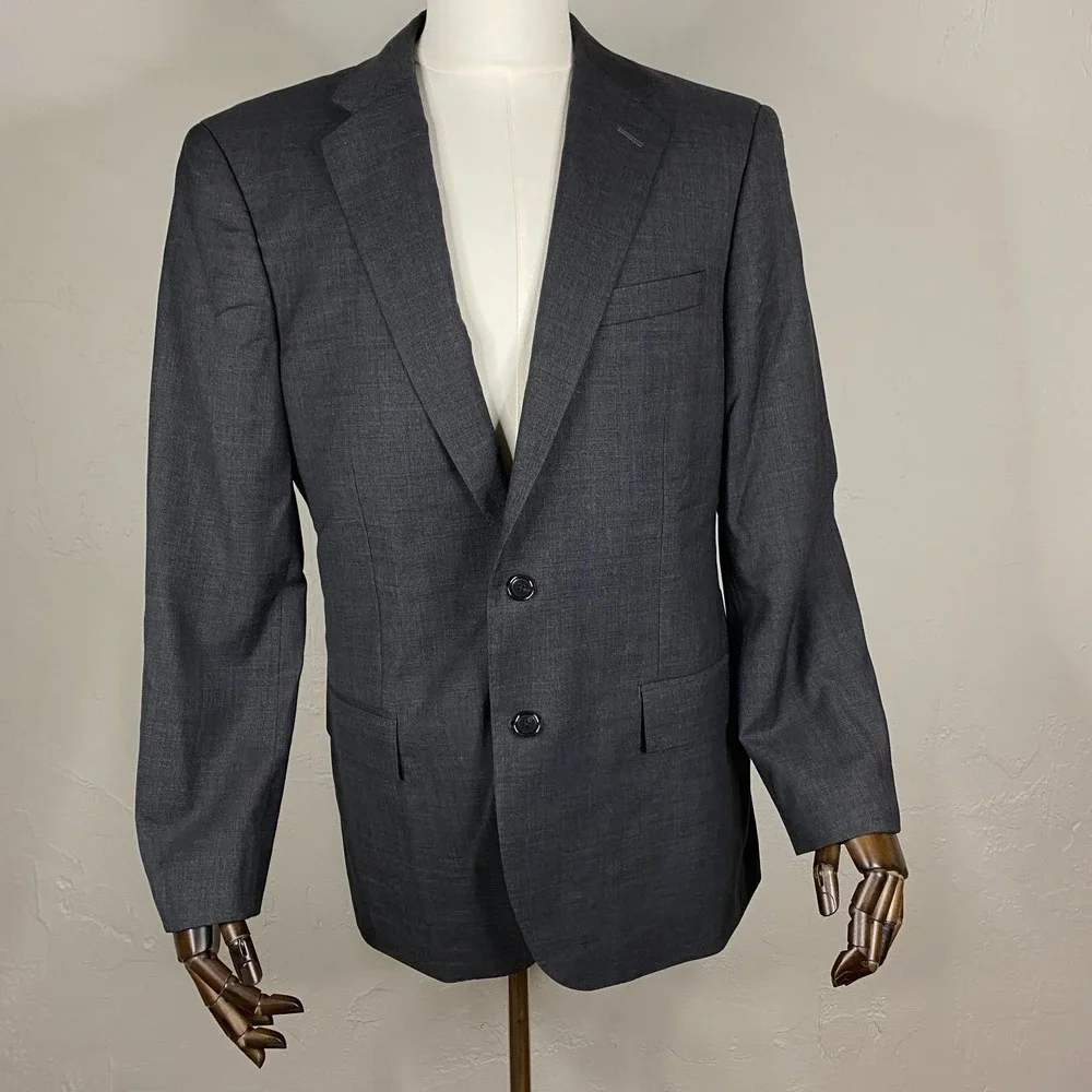 J.CREW Ludlow Blazer 42R Slim‎ Fit Tollegno Italy Wool Sport Coat Suit Jacket